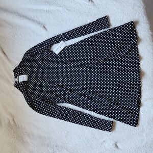 Rebel Sugar black polkadot dress